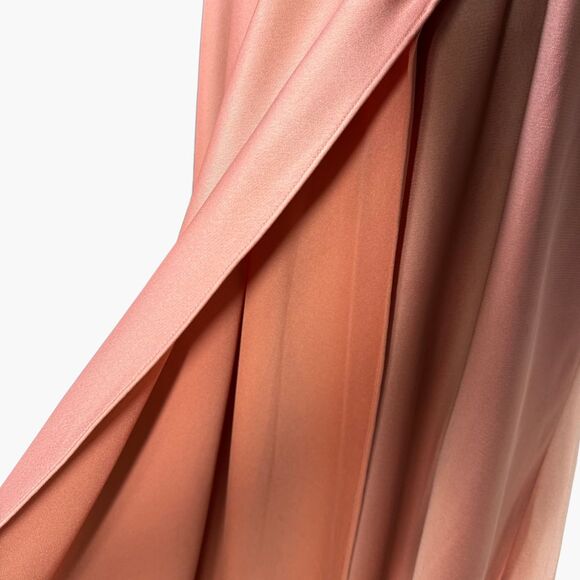 Anthropologie x BHLDN Sachin & Babi Tansy Satin Maxi Dress Sedona Sunset Sz 16 - Picture 6 of 16